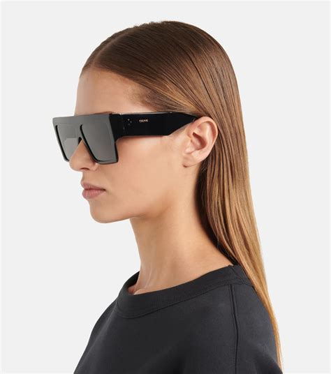 celine eyewear flat-top sunglasses|authentic celine sunglasses.